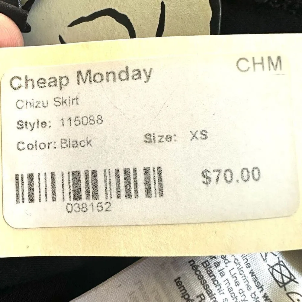 Cheap Monday chizu long black skirt - Image 7