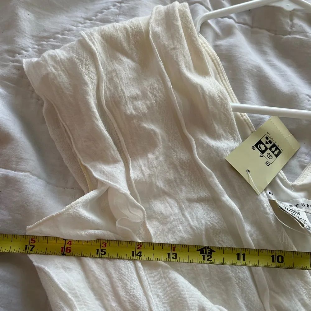 NWT: Max Studio white dress - Image 5