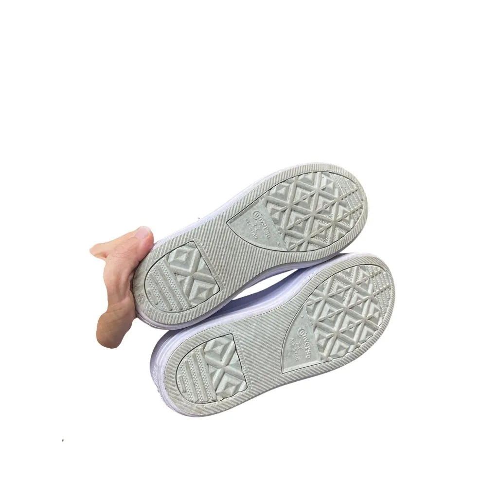 Converse Chuck Taylor womans Monie Hi "Ombre' Dew white High Sneakers SZ 9 - Image 5