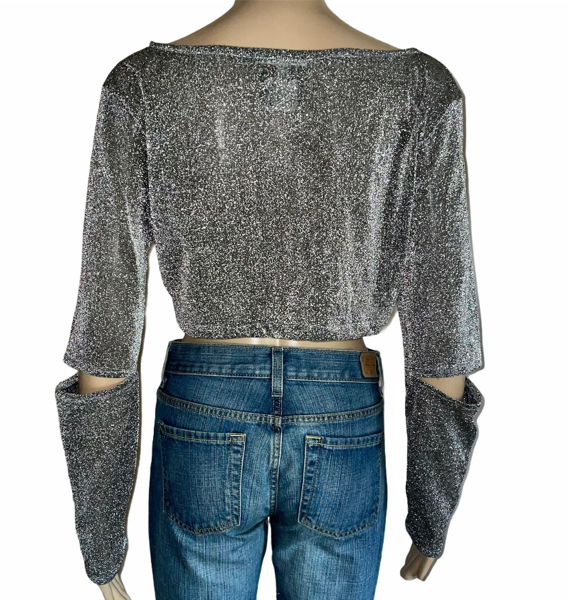 Glitterati Crop Top - Image 4