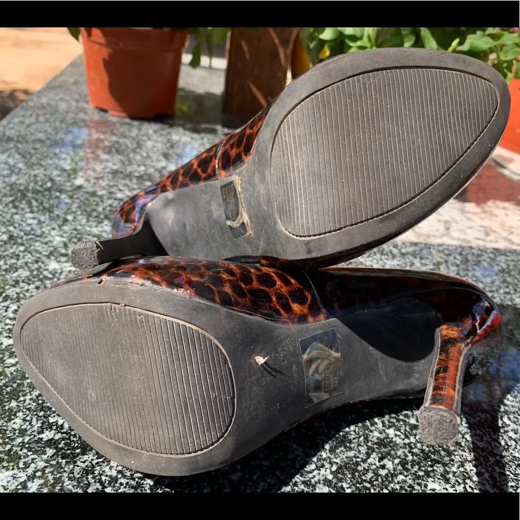 Steve Madden leopard platform size 8 - Image 11