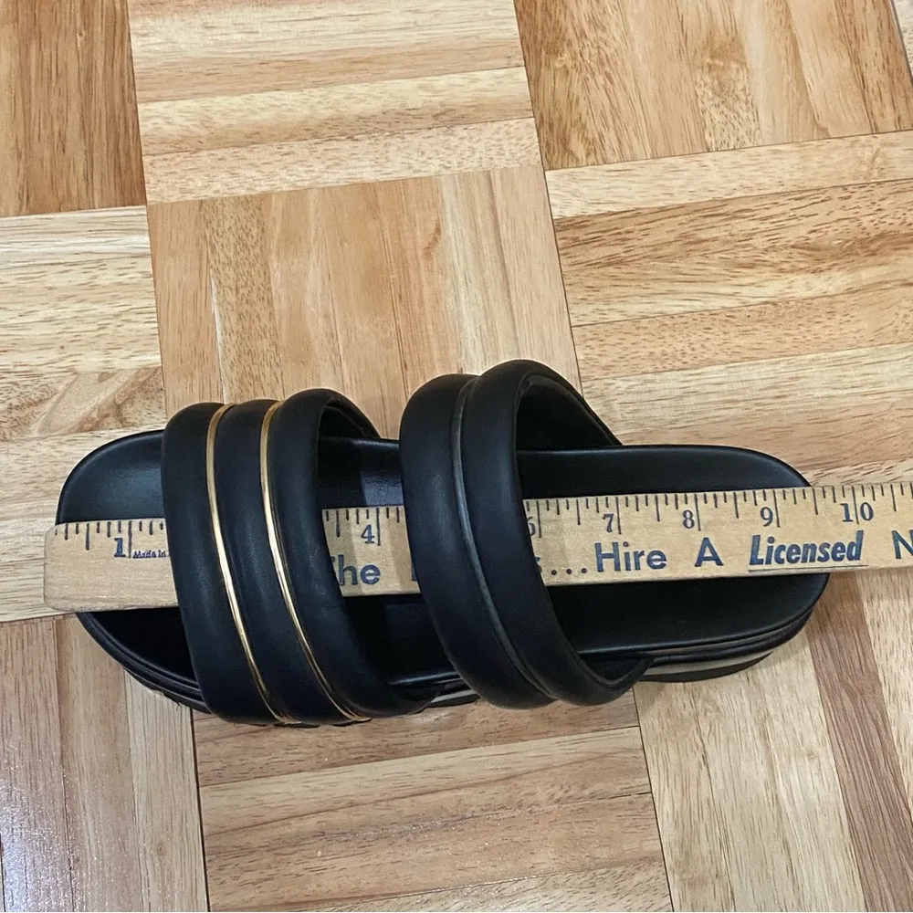 ASOS Thea Padded Platform Mules in Black Size 7 - Image 10