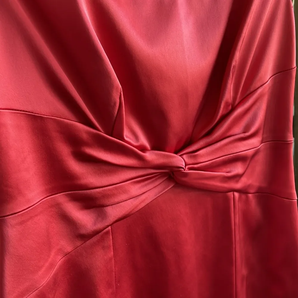 David Meister Satin Cocktail Dress - Image 2