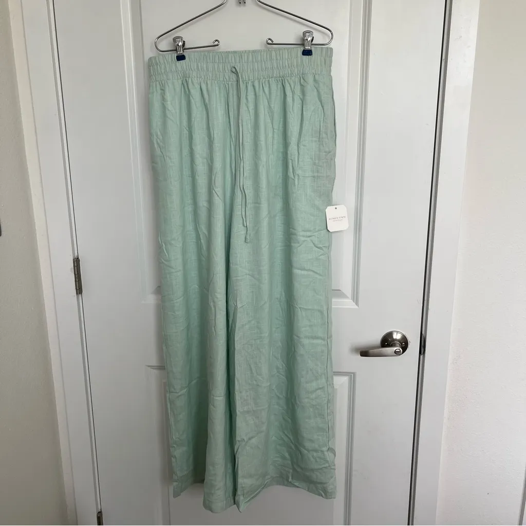 NEW Altar’d State Mint Drawstring Pants Size XL NWT - Image 4