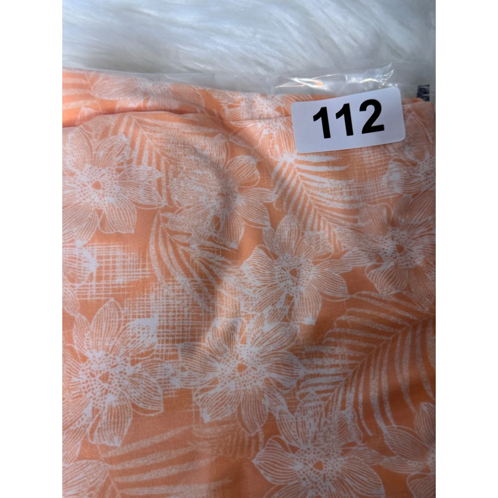 Hang Ten Womens Orange Floral Long Sleeve UV Protection Top Shirt Size L - Image 10