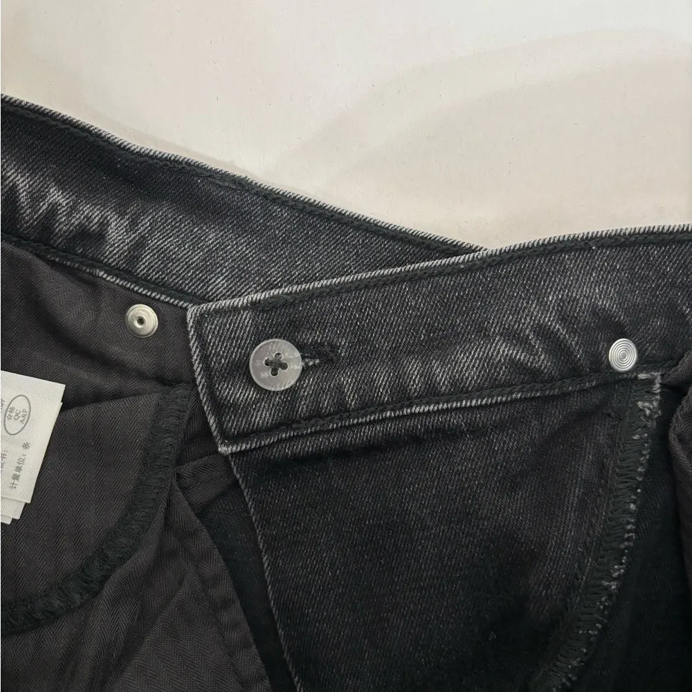 Abercrombie The 90s Slim Straight Ultra High Rise Jeans in Black - Size 10/30 - Image 5