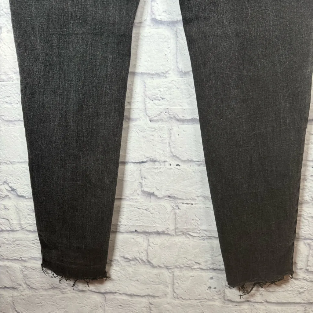 Harper Heritage Black Fringe Leg High‎ Rise Skinny Jeans women’s size 29 - Image 4