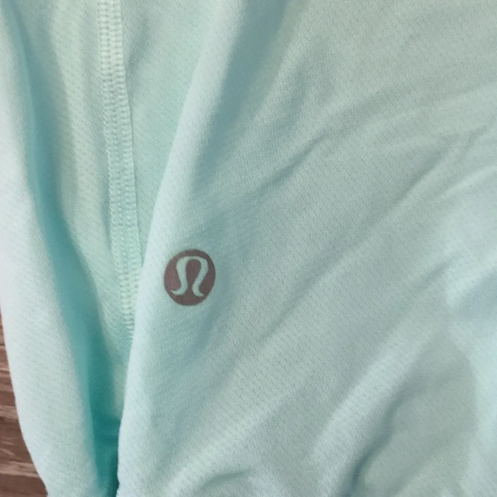 Lululemon Run: Tame Me TankFresh Teal / Wagon Stripe Fresh Teal Size 8 - Image 3