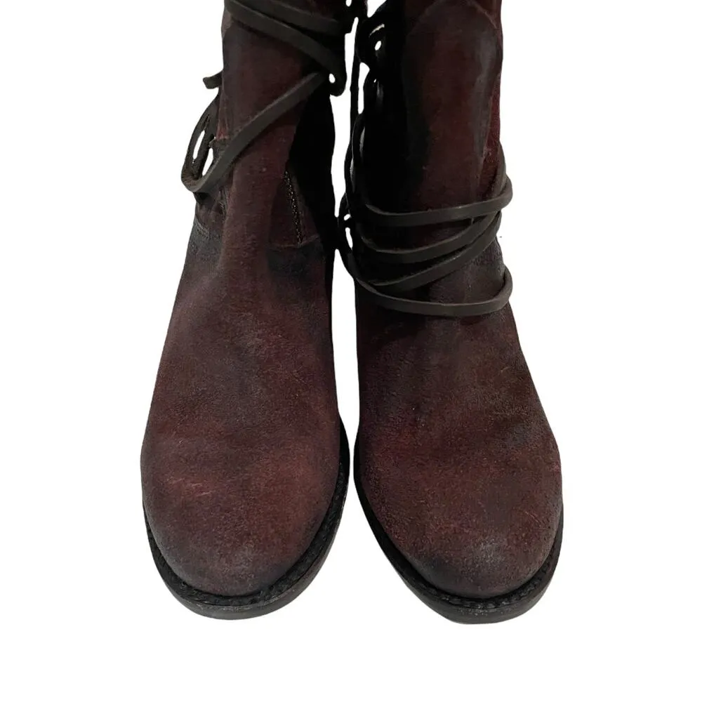 Freebird by Steven Coal Boot - Wine Suede - 6 - Image 8