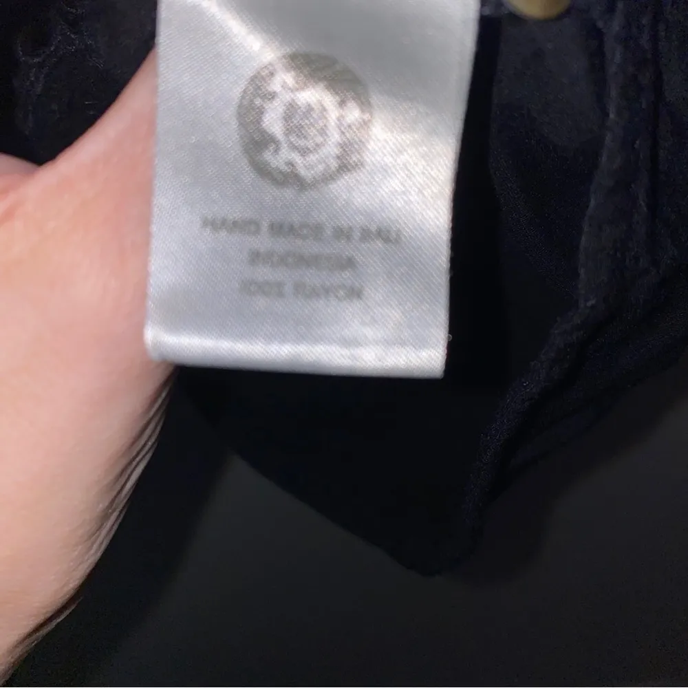 Black Uluwatu Set Large Cropped Tank and Small Jogger Pant Set - Image 10