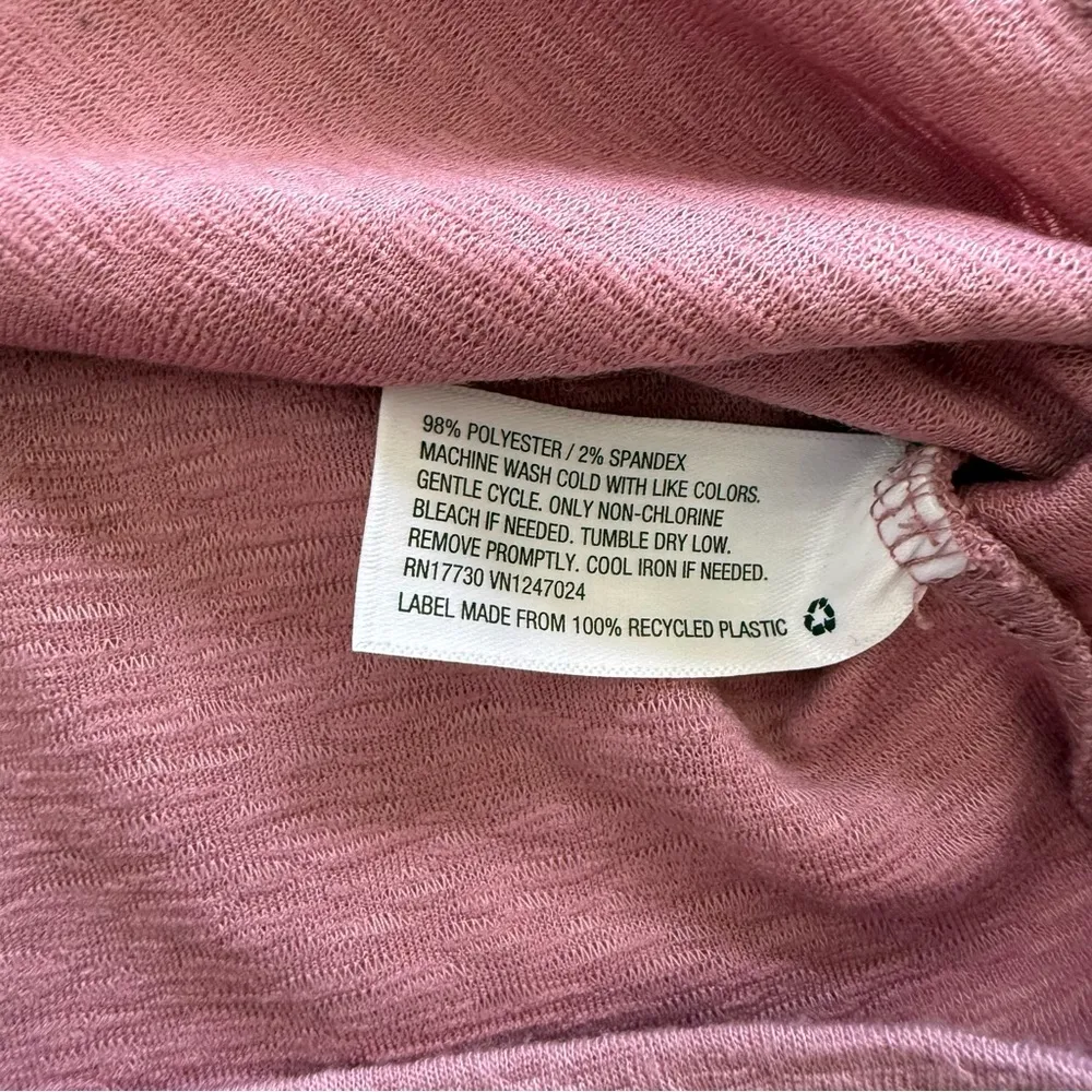 A New Day Textured Puff Sleeve Top Size Small - Image 8