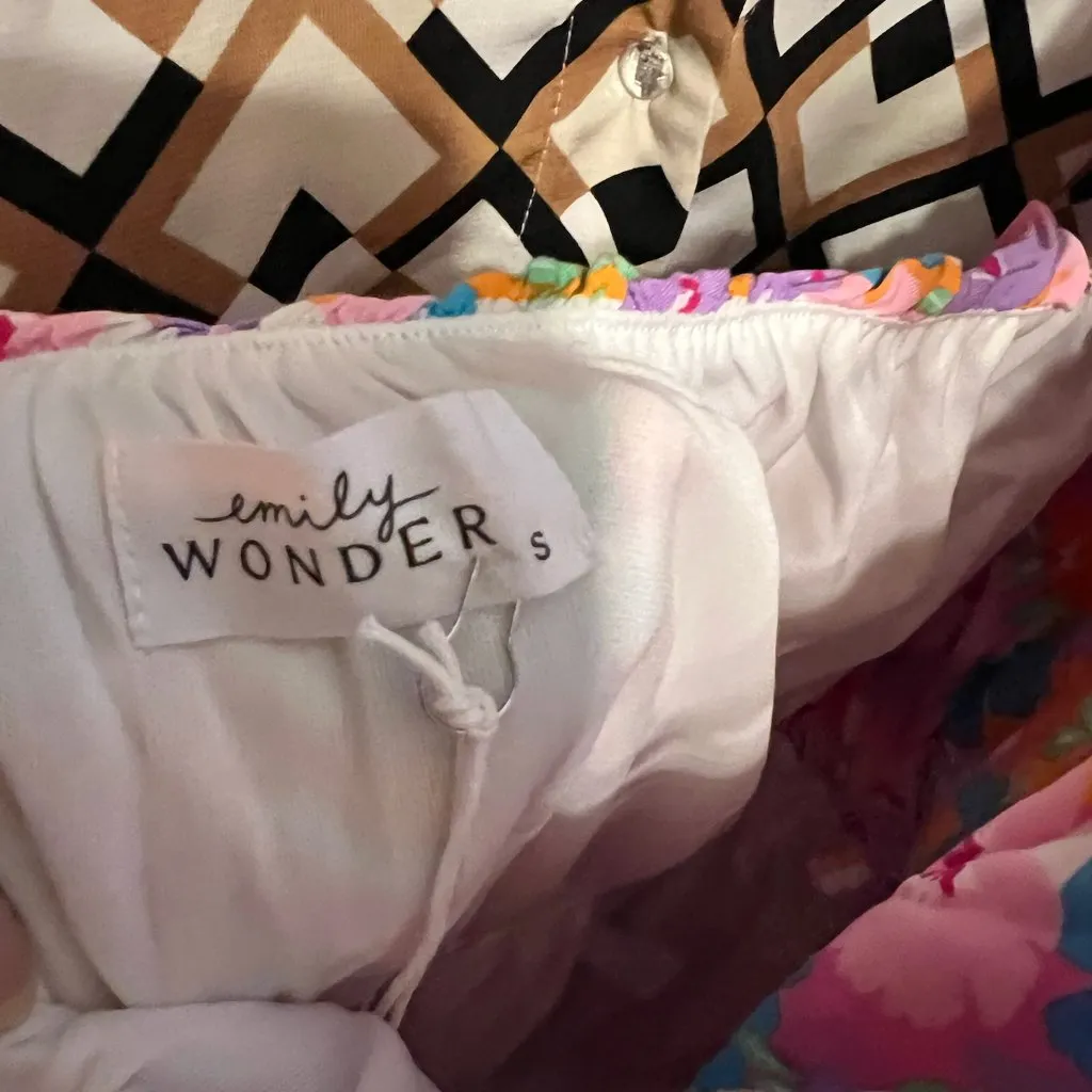 Flower print Halter neck romper. Pink - Image 4