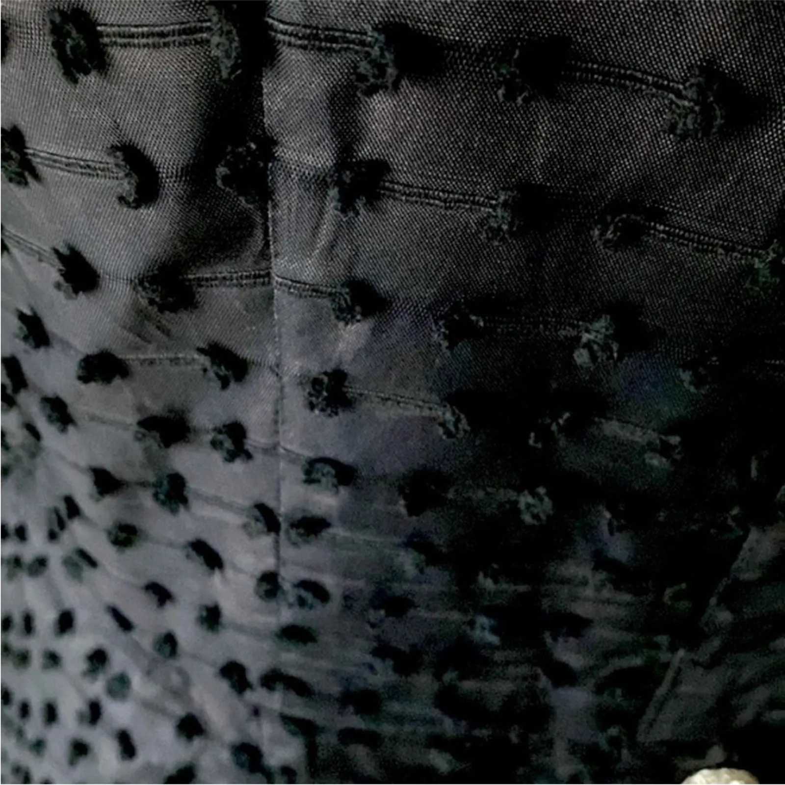 Vintage Womens Dress Large Cocktail 50s Pinup Classic Retro Formal Rockabilly Black Size M - Image 5