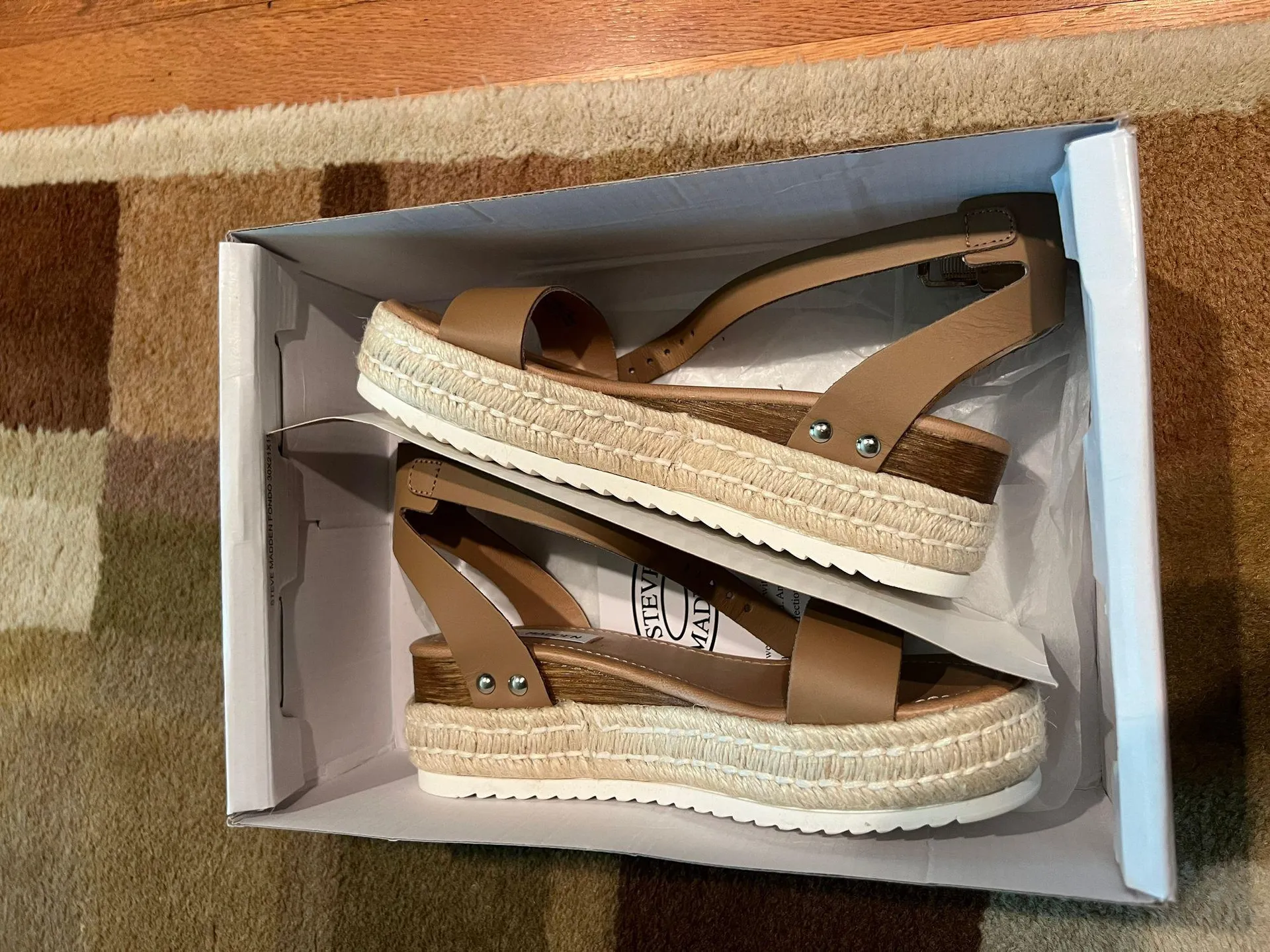 Woven Platform Sandals - Image 5