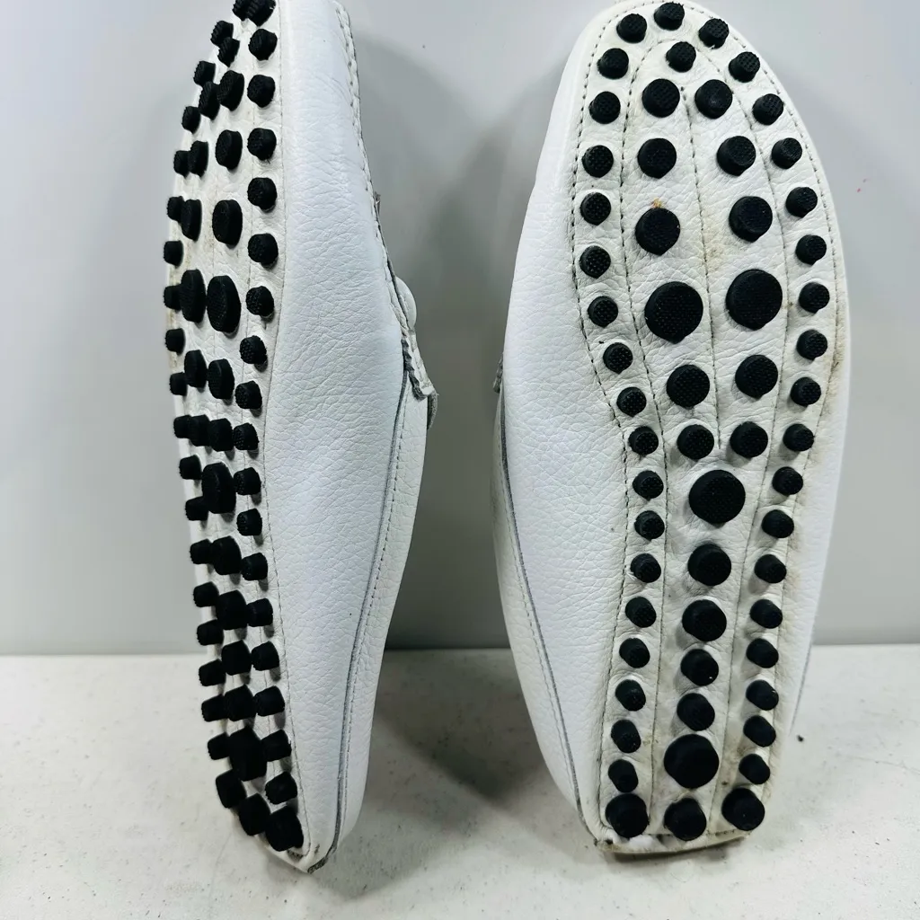 Mercanti Fiorentini Women’s Size 9B Slip On Sandal Clog Flat Shoe White - Image 6