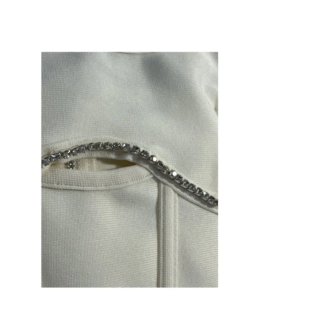 superdown Gia Corset Top in White X-Small New Womens Sleeveless Tank - Image 7