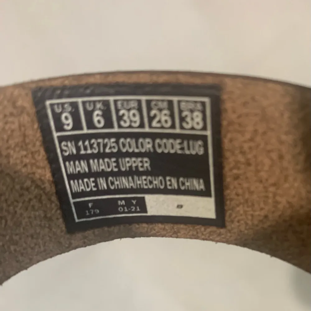 Bobs Memory Foam Sandals. 410 Brown Size 9 - Image 7