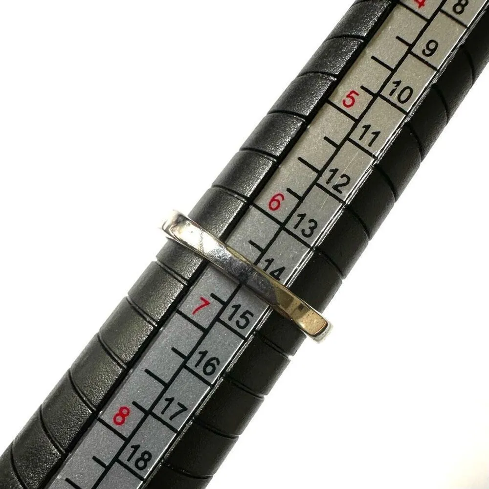 Clear beaded cluster ring Silver - Image 8