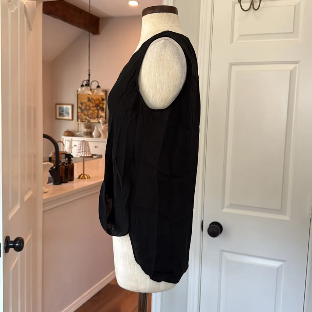 L’agence Surplice sleeveless silk tank - Image 7