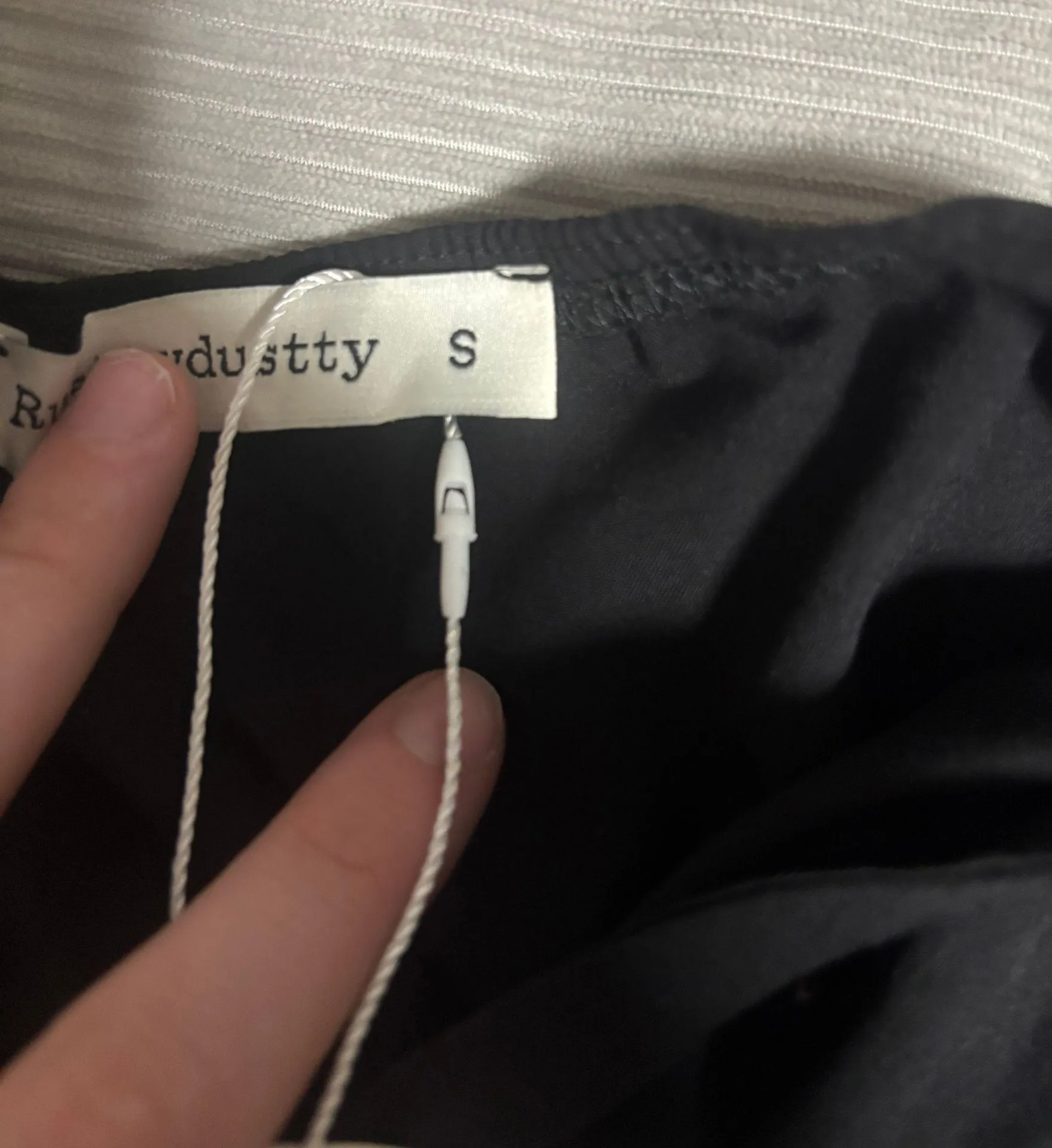 Black V-Line Top - Image 3