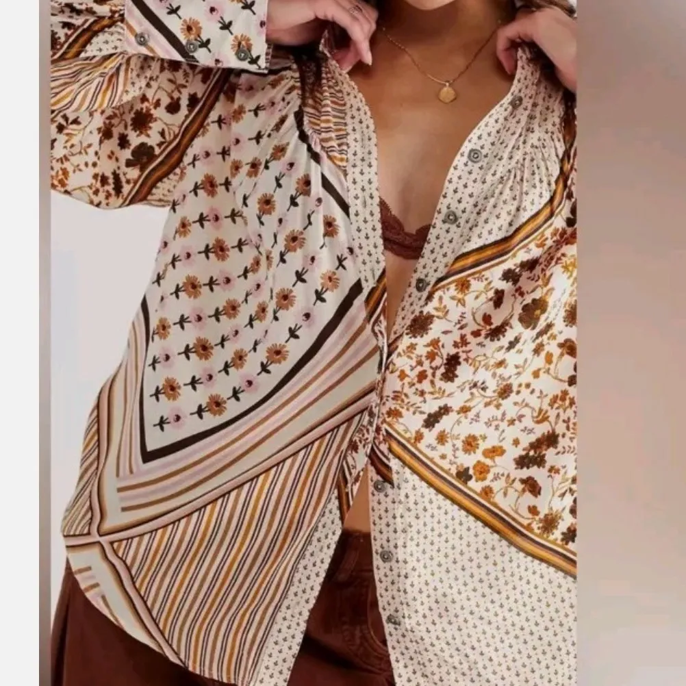 Free People Hazel Button Down blouse - Image 2