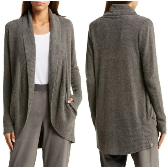 đź’•BAREFOOT DREAMSđź’• CozyChic Lite Circle Cardigan ~ Mineral Gray Medium NWOT - Image 1