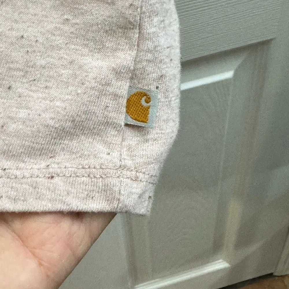 Carhartt  Women's Long Sleeve relaxed fit V-Neck T-Shirt size XL - Image 6