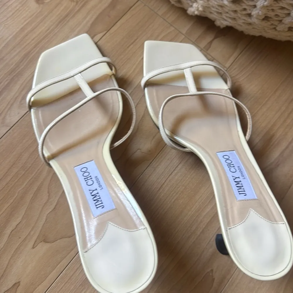 Jimmy Choo Ria Square-toe Patent Leather Mule - Image 7