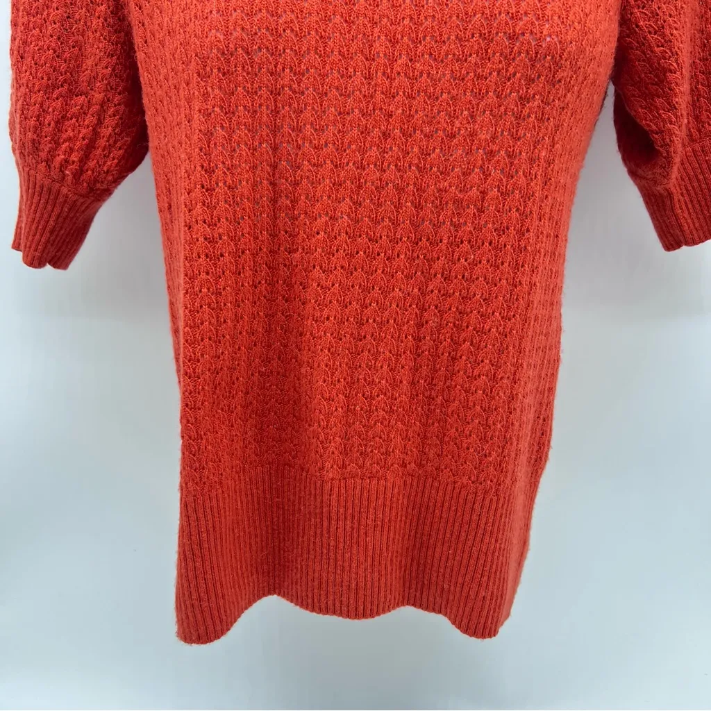 Madewell Vibrant Red Knit Top - Image 3