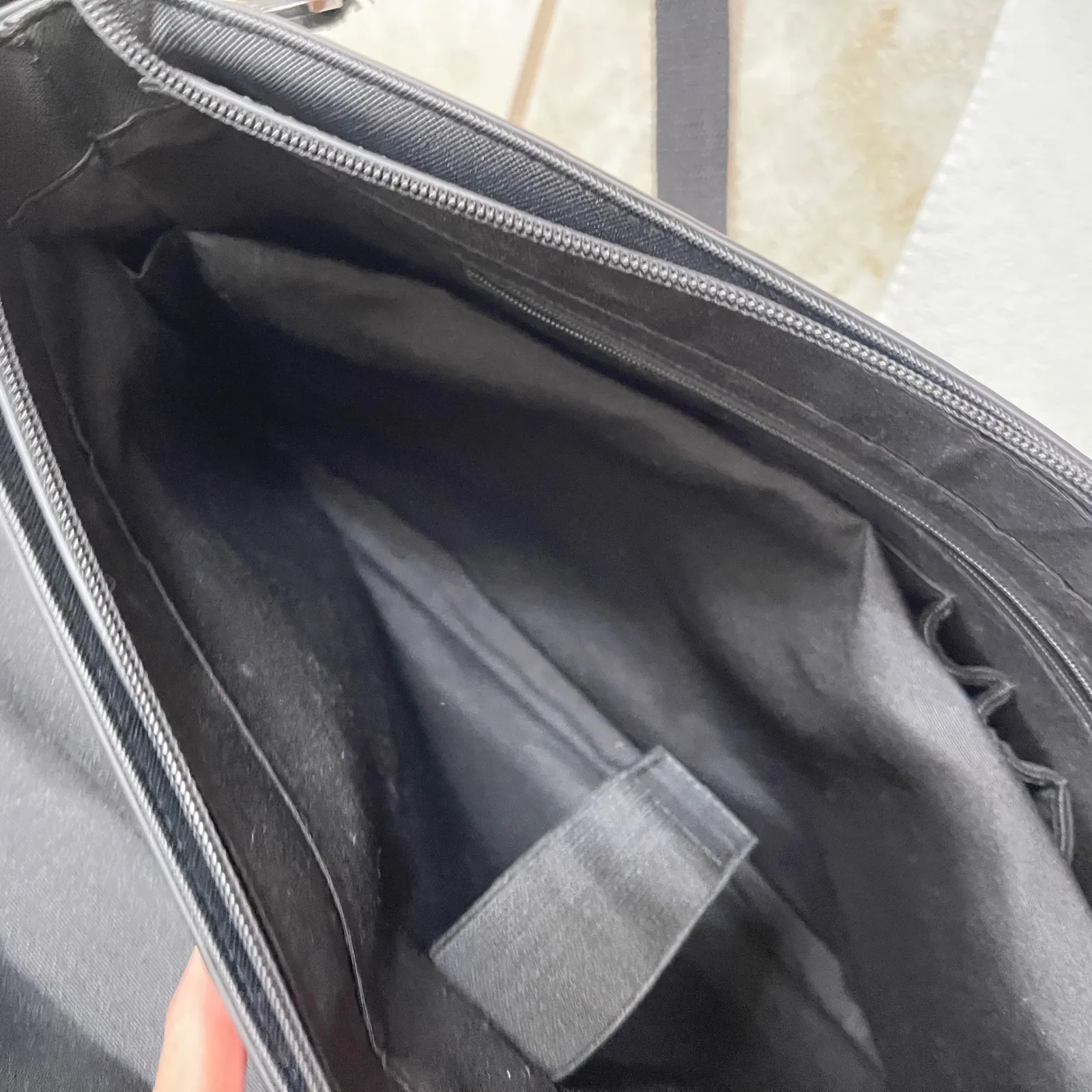 Ecosusi Black Satchel Crossbody Bag Bow Accent Women's Handbag Purse EUC - Image 7