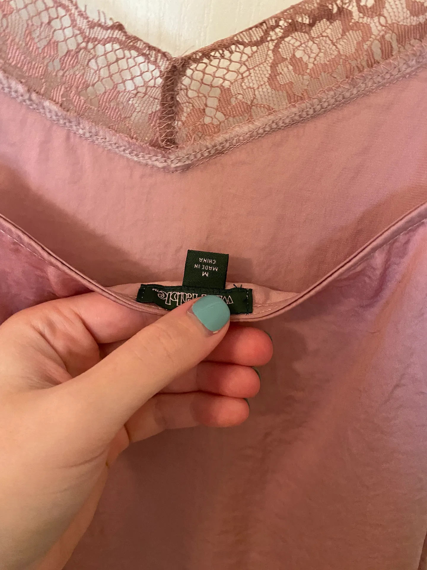 Light Pink Lace Camisole Blouse - Image 3