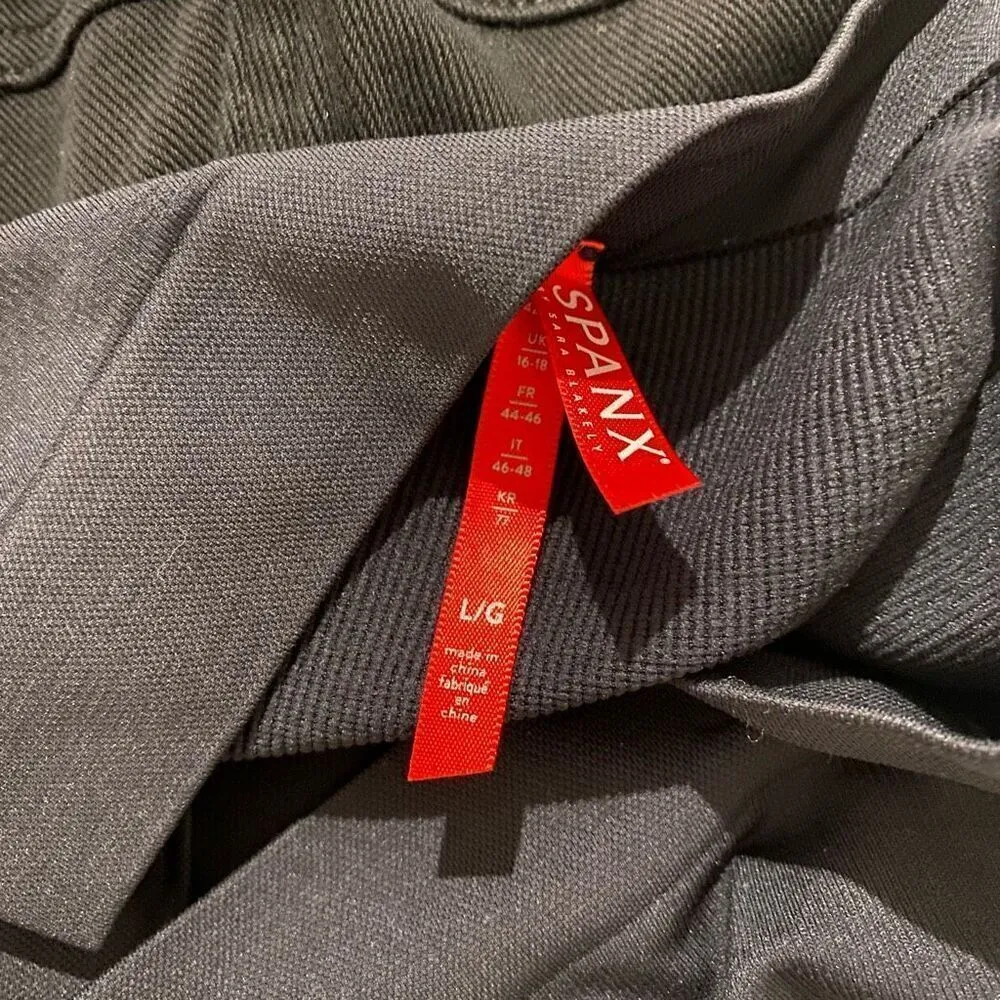 Spanx Maternity Mama Ankle Jean-ish Leggings in Black Large - Image 6