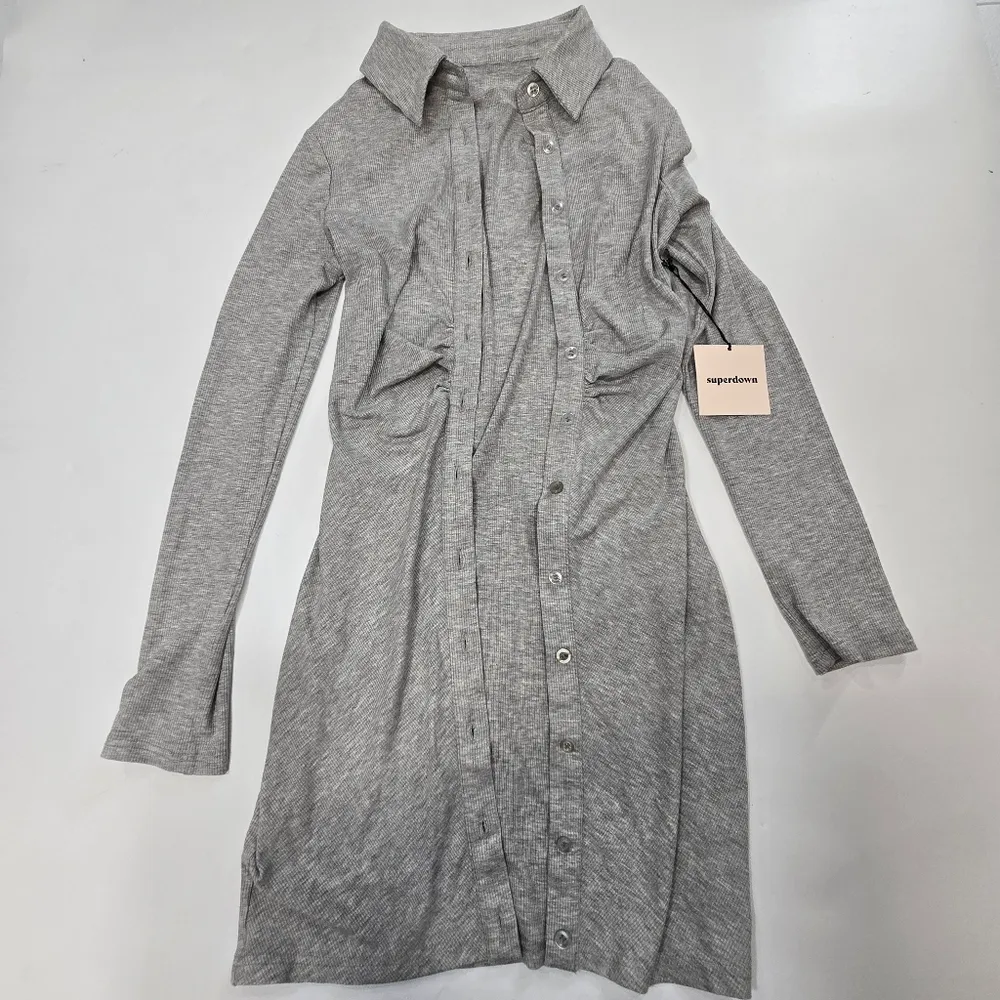 superdown  Ramona Rushed Dree Heather Grey - Image 3