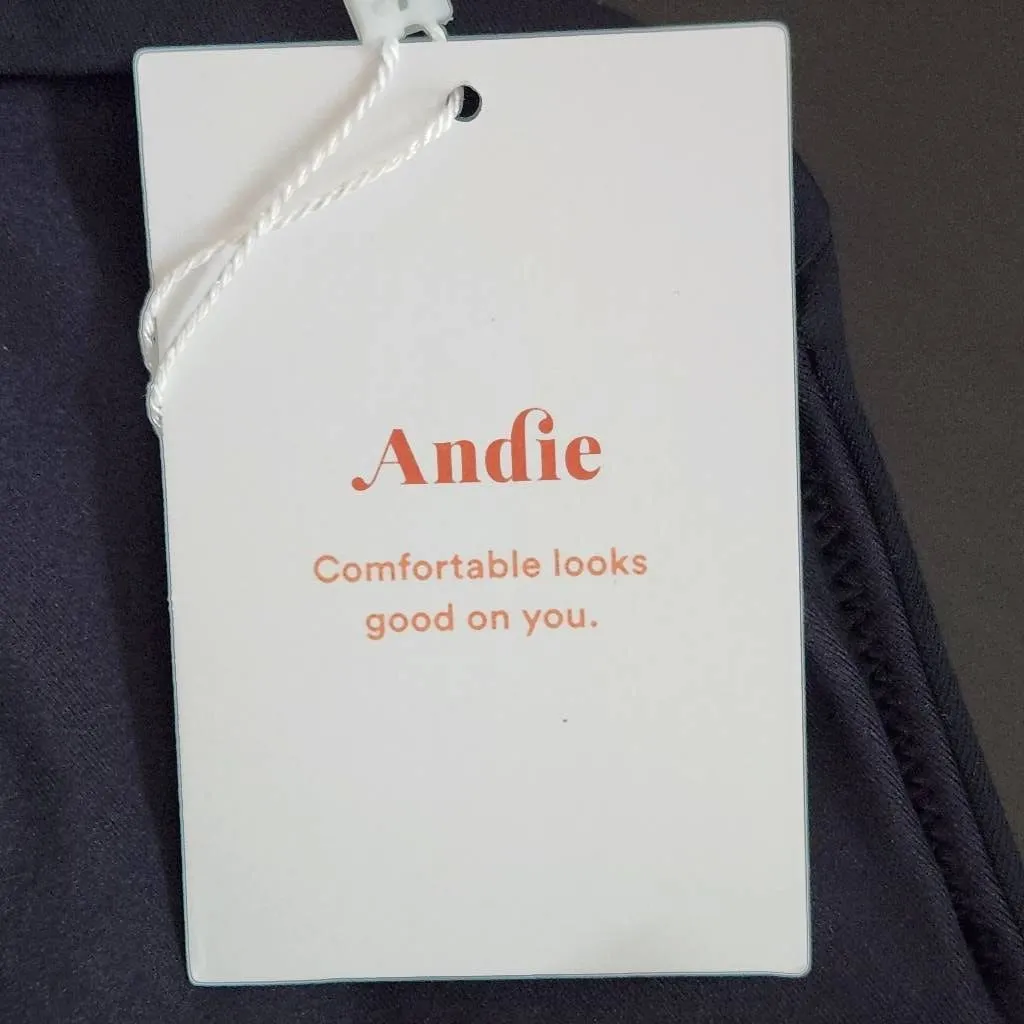 Andie Black Bikini Top Black Swim Top NWT Small Black Swimwear Andie Swim Top - Image 9