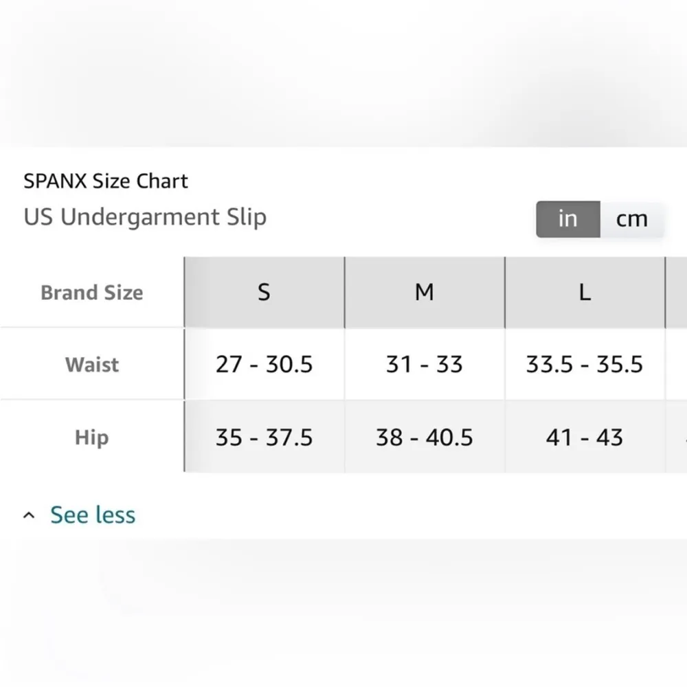 SPANX Red Hot Lace Full Slip Nude Small - Image 3