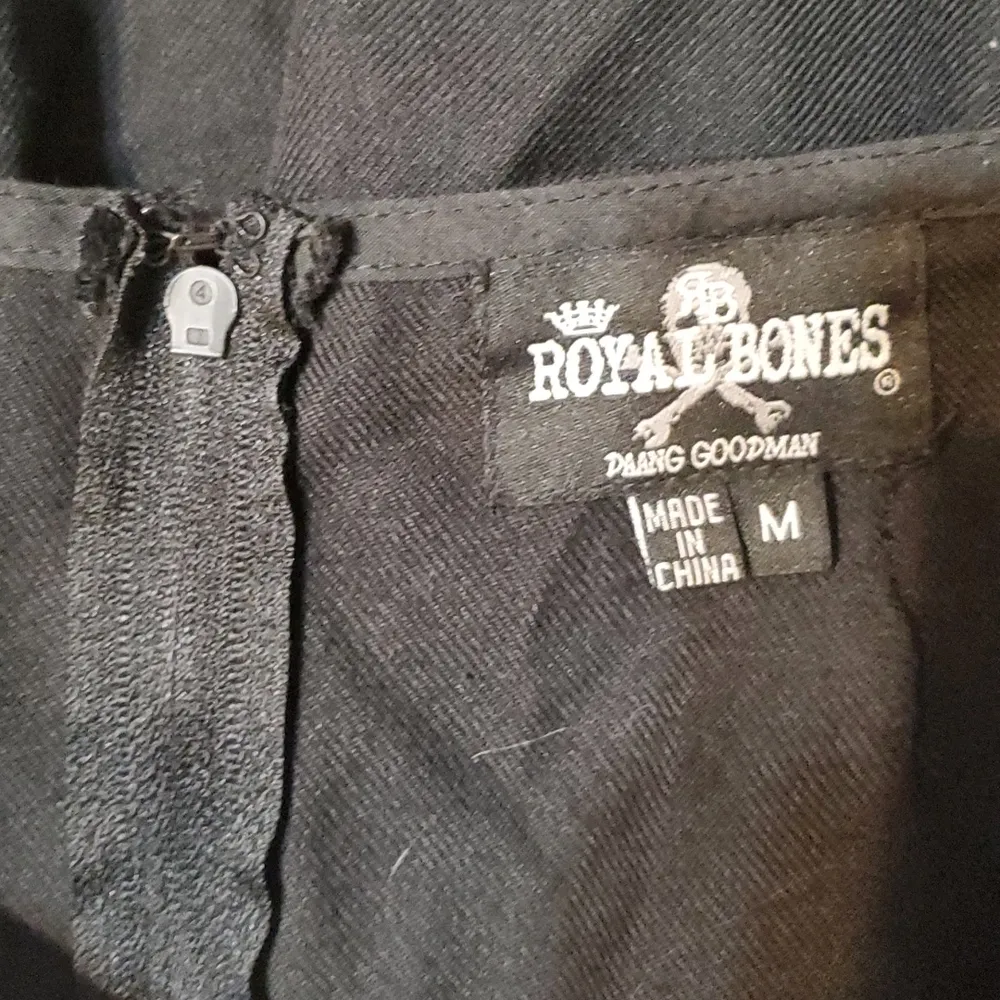 Royal Bones Pleated Mini Skirt M - Image 5