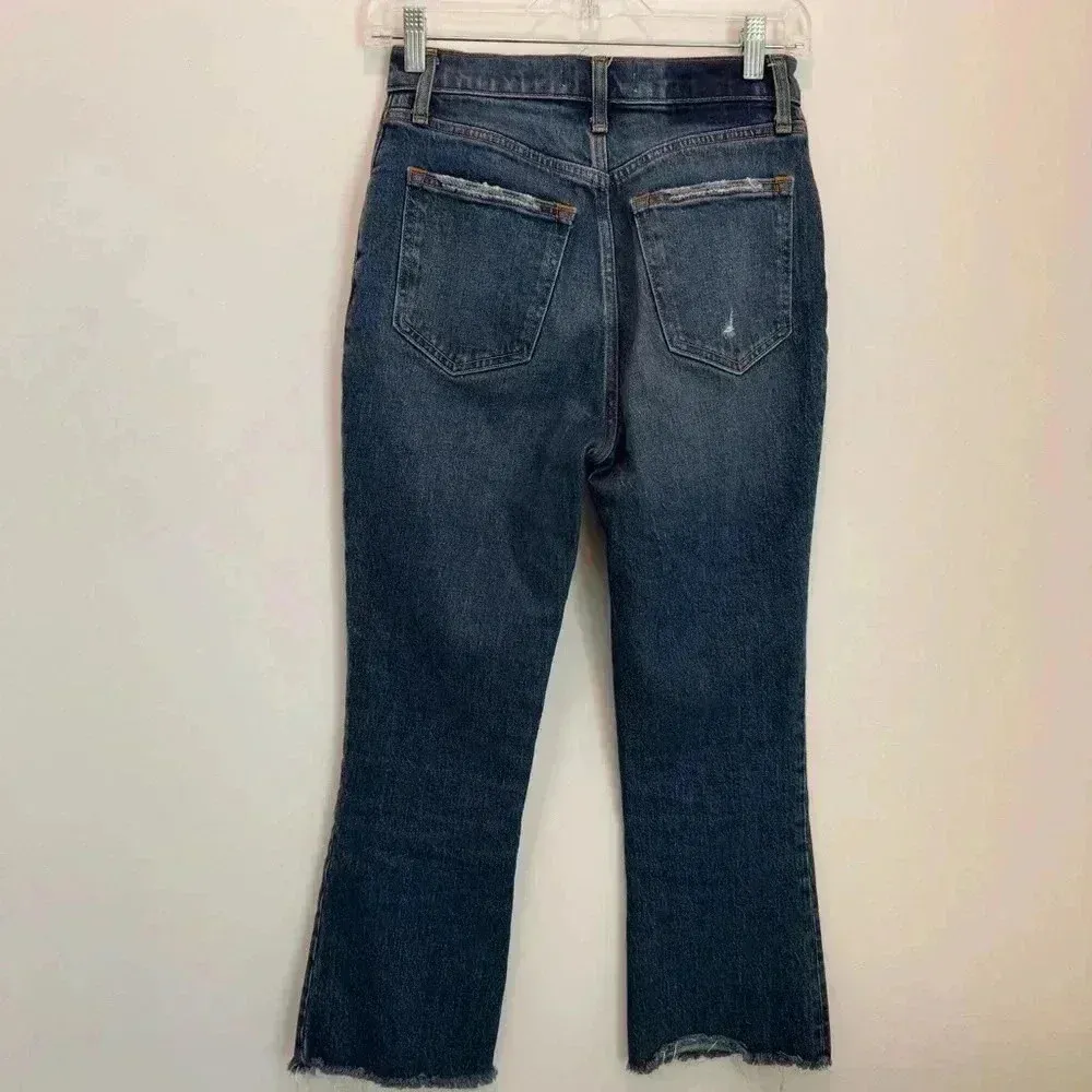 Abercrombie & Fitch The Kick Flare Ultra High Rise Jeans 25 - Image 13
