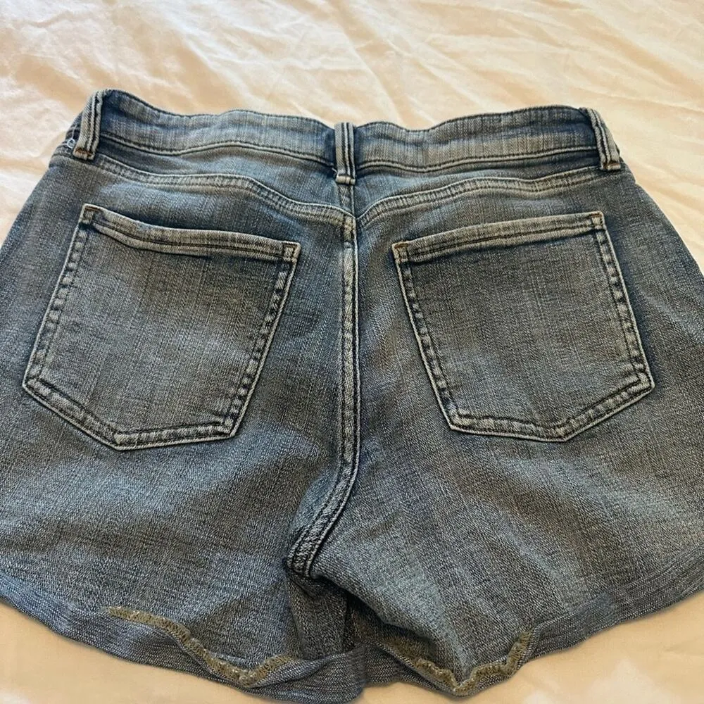 Cosmic Blue Love Jodie Distressed Jean Shorts - Image 6