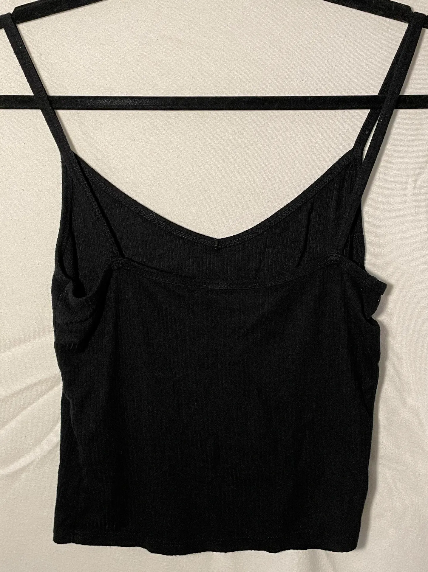 Forever 21 Black Ribbed Tank Top - Image 2