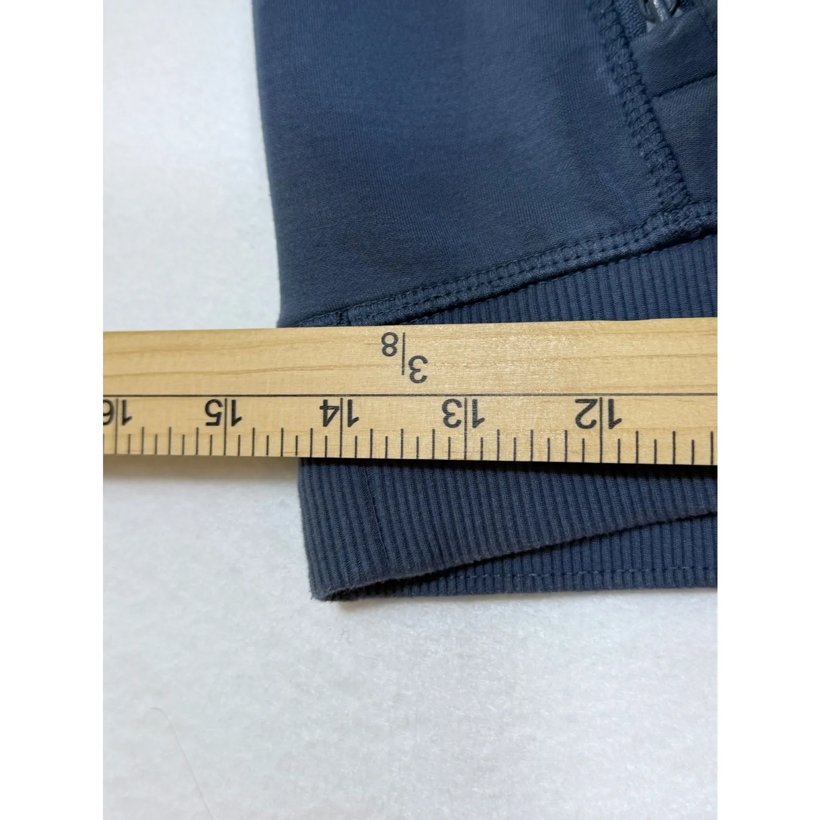 Kirkland Signature Womens Jogger Pants Blue SM Polyester Blend Zip Pockets - Image 3