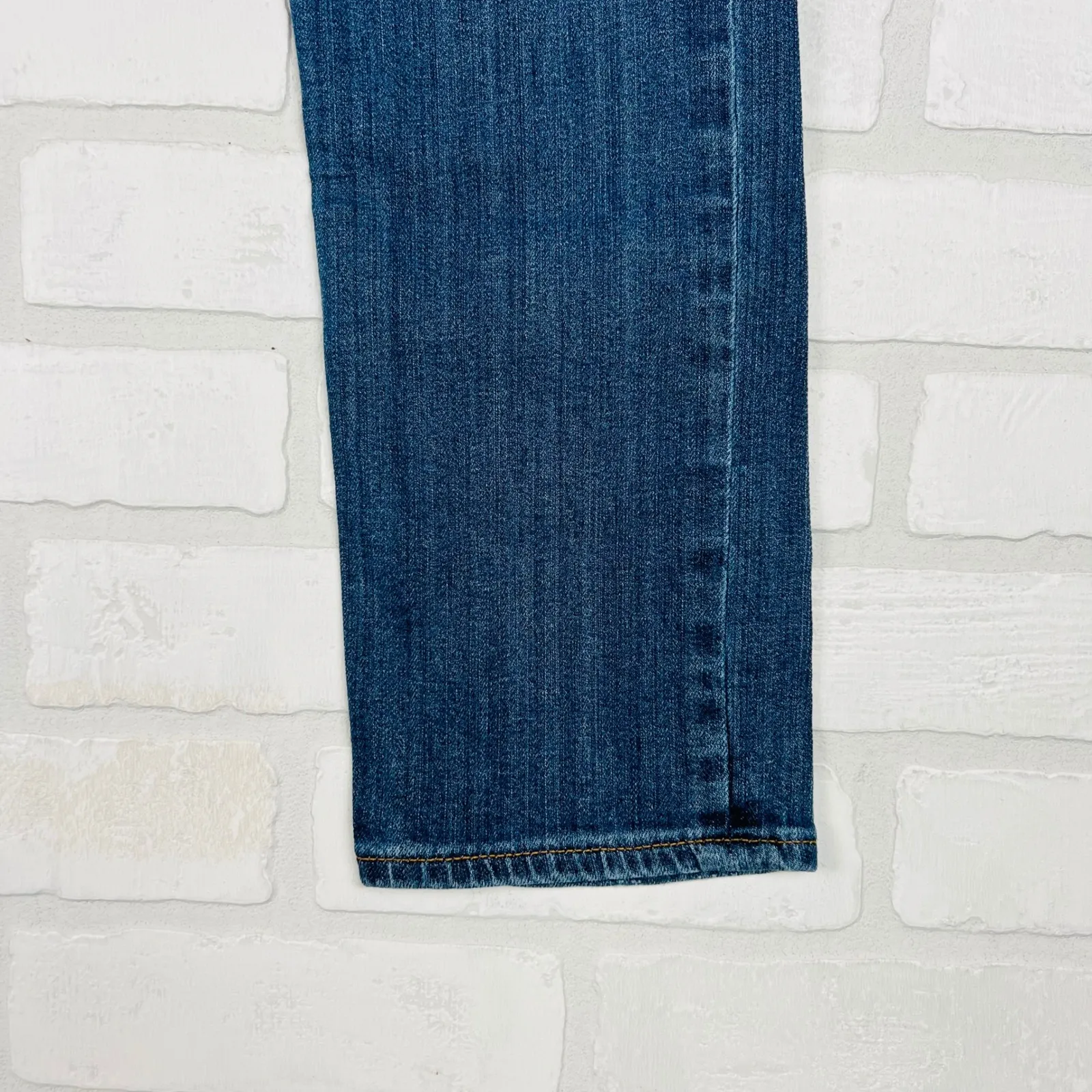 Arizona Jeans Womens Size 7‎ Distressed Ripped Skinny Blue Denim Jeans - Image 12