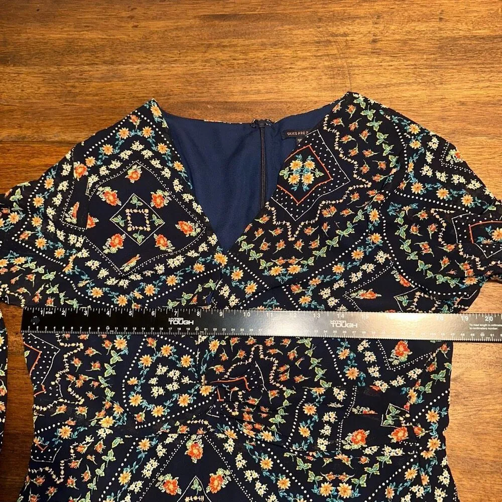 Anthropologie Skies Are Blue Floral Dress - Image 5