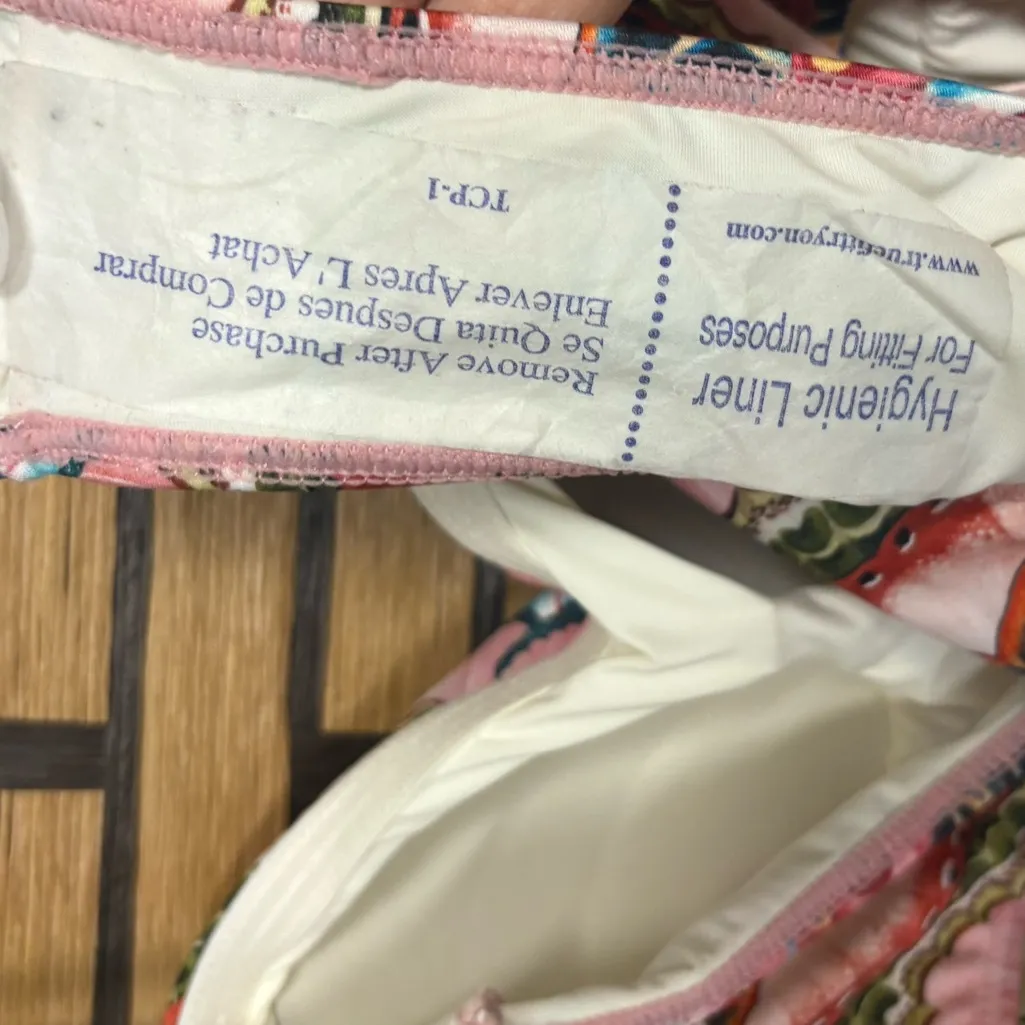 Cia Maritima‎ One Piece Swimsuit Size Medium - Image 10