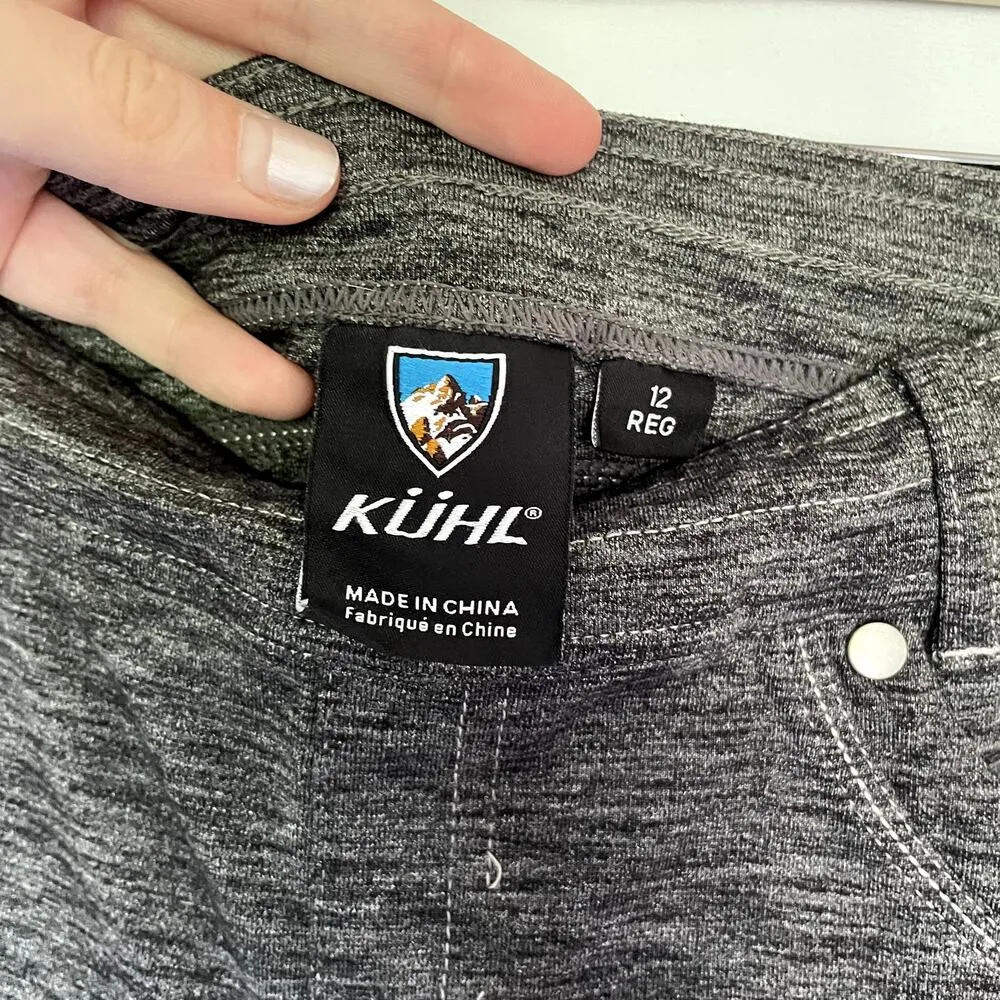 Kuhl gray heathered pants jegging style women's size 12 regular casual comfort - Image 4