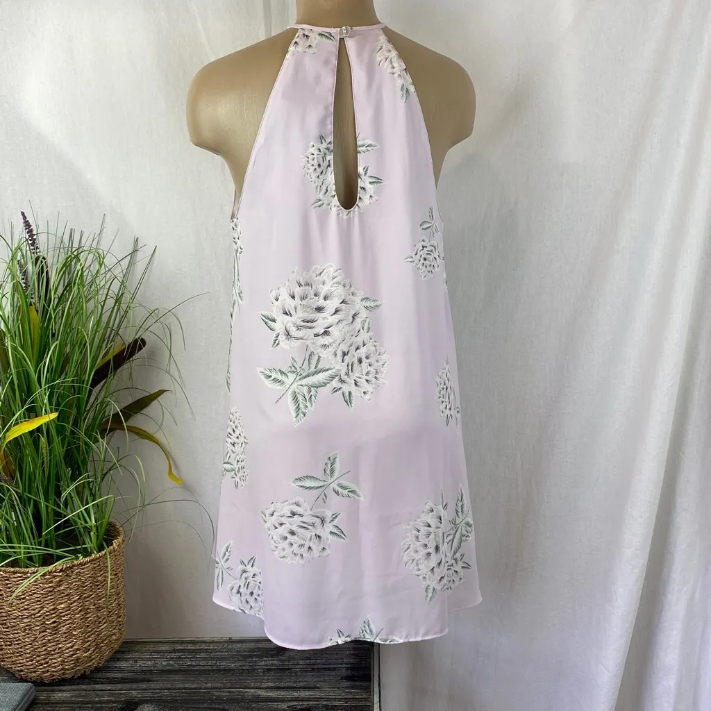 Show Me Your Mumu Lavender Floral Gomez Mini Dress NEW XS - Image 3