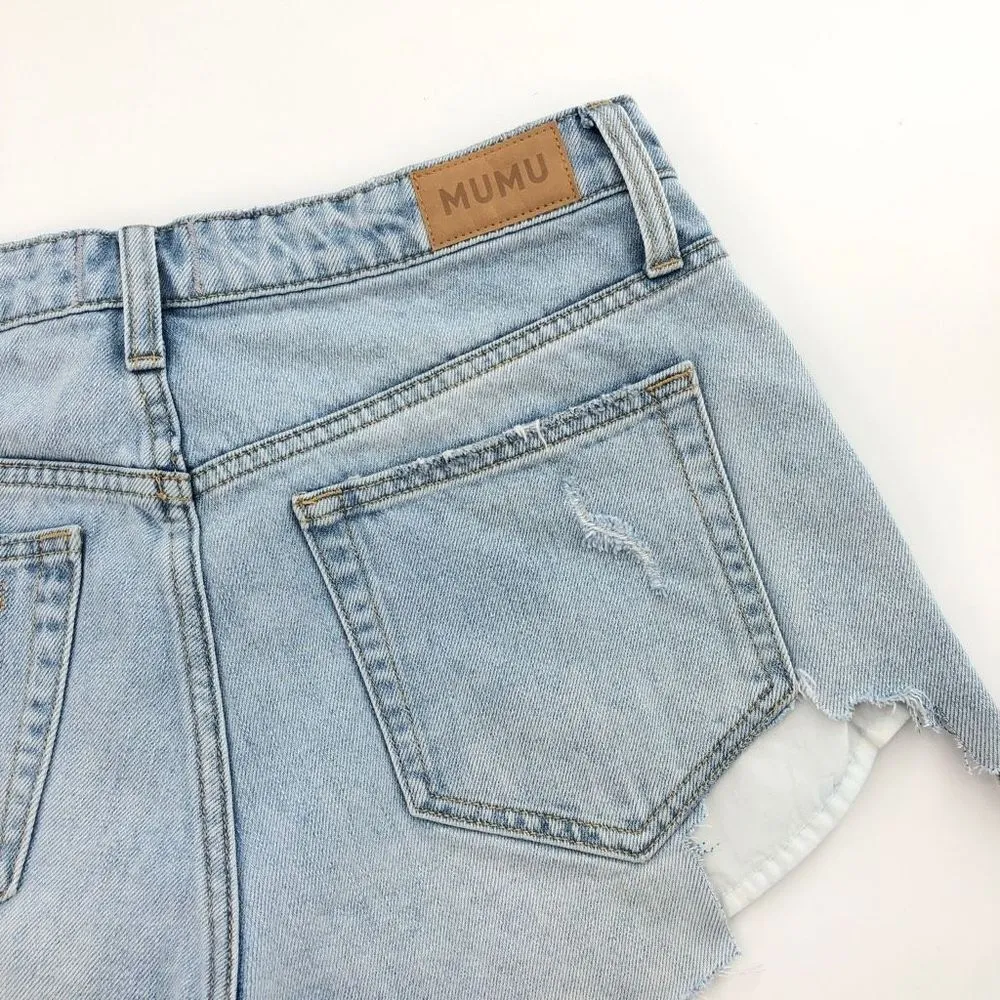 Show Me Your‎ Mumu Phoenix Shorts in Cyprus Sea - Image 9