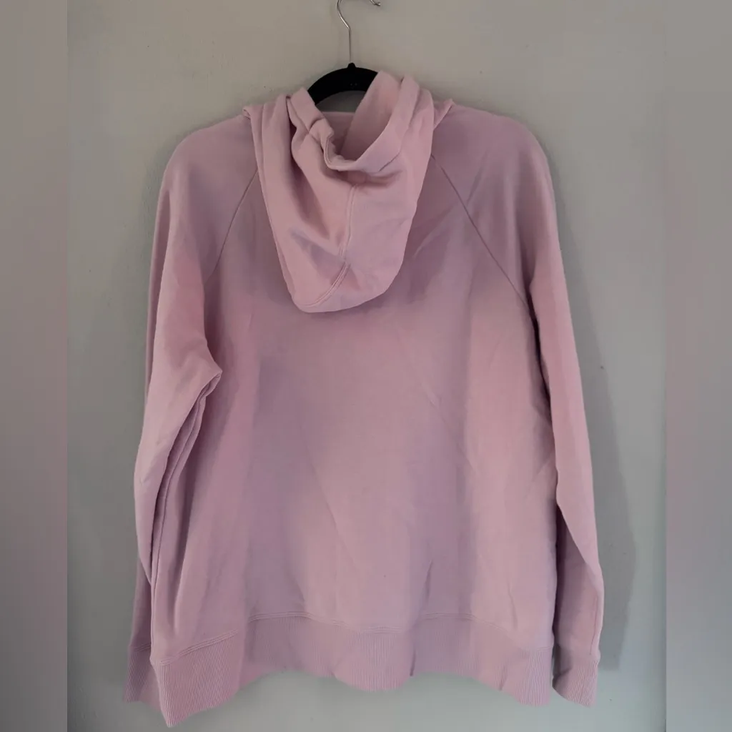 NWOT Women’s Under Armour Rival Fleece Hoodie in Pink - Image 4