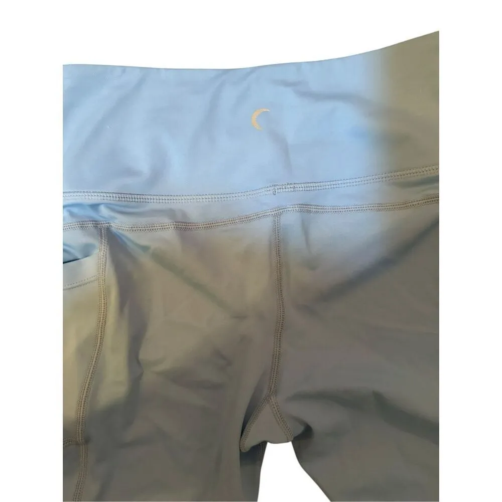 NWT Zyia Active Blue Steel Pocket Light n Tight Hi-rise Capris Sz M Athletic Pan - Image 8