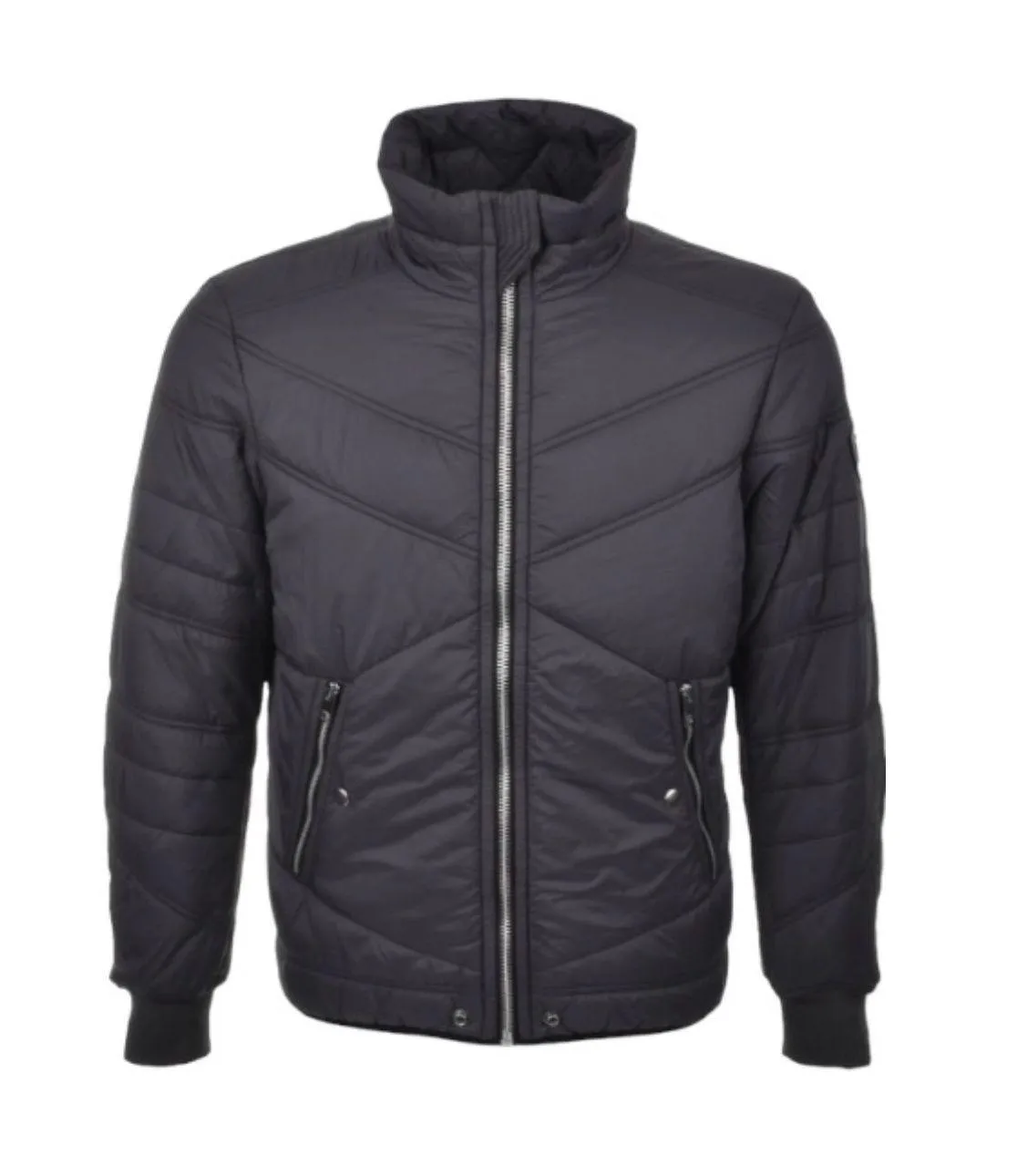 ★  Unisex W Generic Padded Puffer Jacket - Black ★ - Image 7