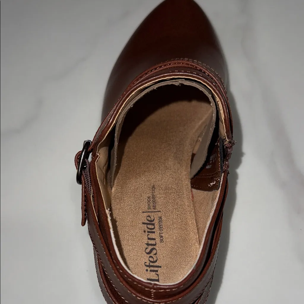 Life Stride  Chestnut Ankle Booties - Image 7